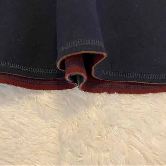 J. CREW Navy Flared Surf Skirt Medium EUC - Picture 3 of 7